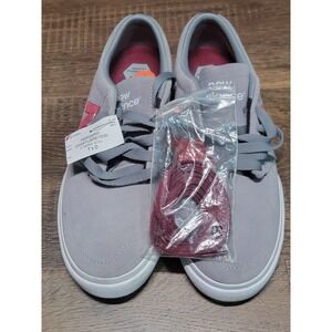 New Balance Numeric 345 Mens Skate Shoes Gunmetal Grey Burgundy NM345RO Size 7